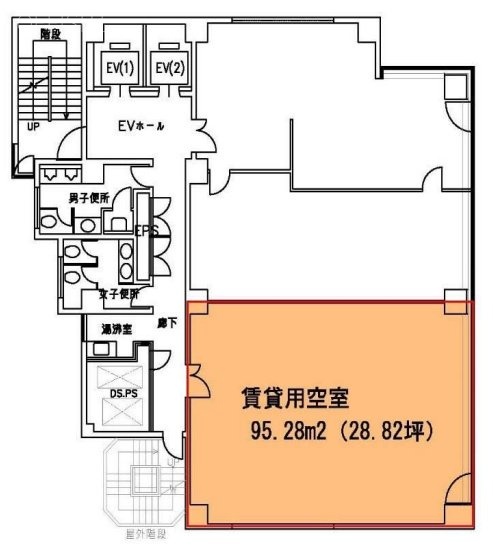 三井住友海上川越ビル3F 間取り図