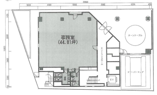 東神田堀商ビル1F 間取り図