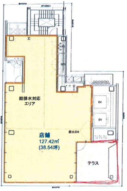 ゼットエックス銀座ビル11F 間取り図