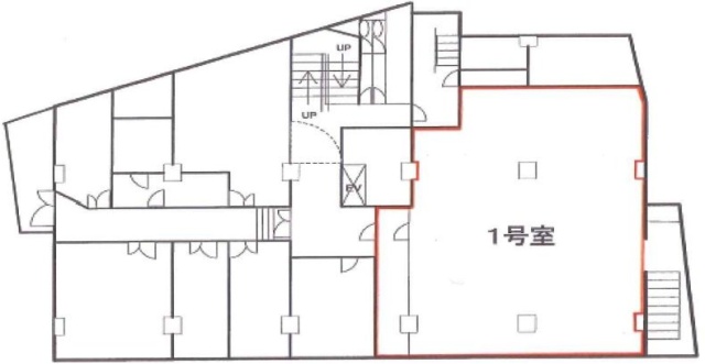 大成鋼機ビルB1F 間取り図