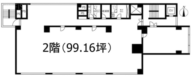 カーサ四谷2F 間取り図