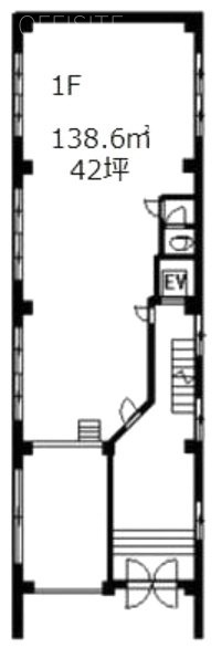 石倉ビル1F 間取り図