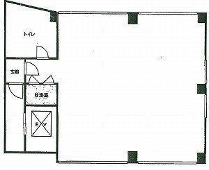 第一麻布ビル302 間取り図