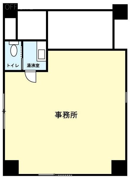 外山ビル1F 間取り図