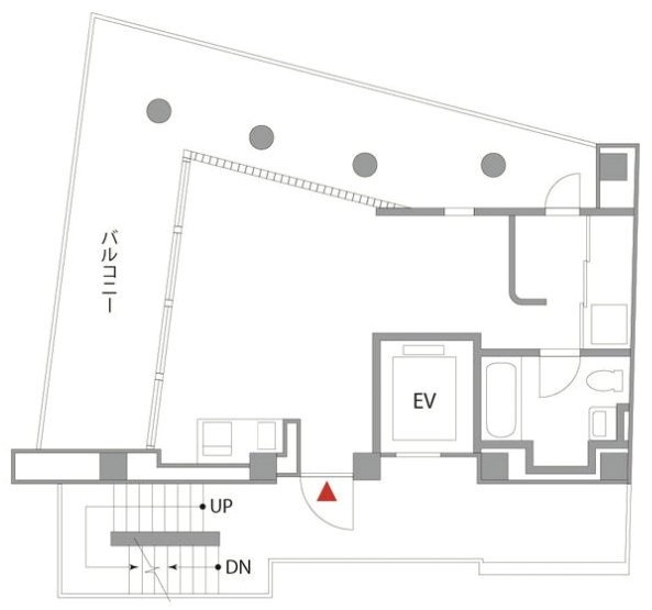 Citta代々木公園4F 間取り図