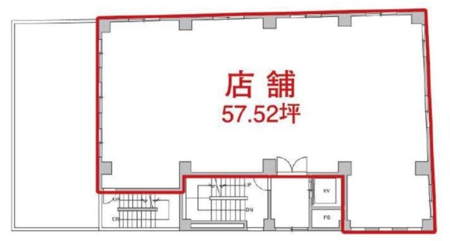 三共商会ビル5F 間取り図