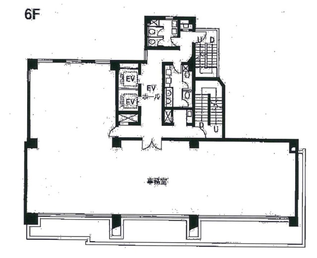 赤坂パークプラザビル6F 間取り図