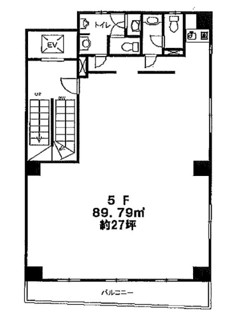 第2大貫ビル5F 間取り図