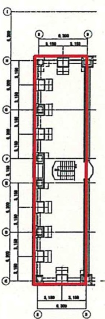 大手センタービルM2F 間取り図