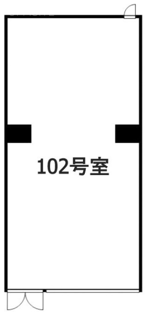 ルポゼ調布ビル102 間取り図