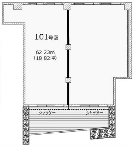 トップ浅草101 間取り図