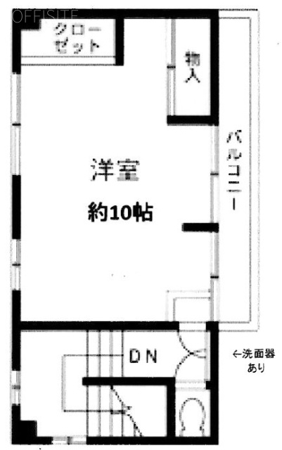第2十勝ビル5F 間取り図