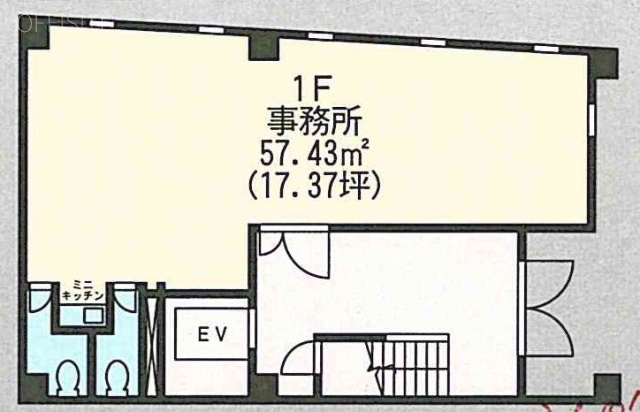 JLGビル1F 間取り図