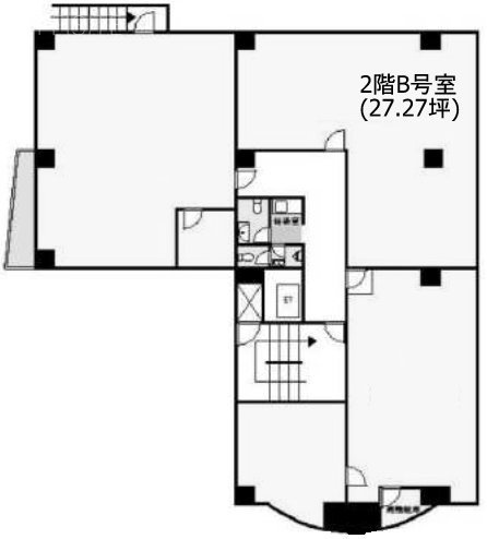 枝ビルB 間取り図