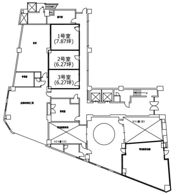 明治安田生命池袋ビル2 間取り図