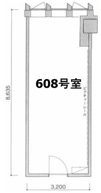 アイオス永田町(Aios永田町)608 間取り図