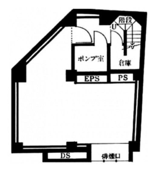 東英九段ビルB1F 間取り図