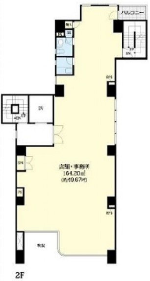 日東ビル2F 間取り図