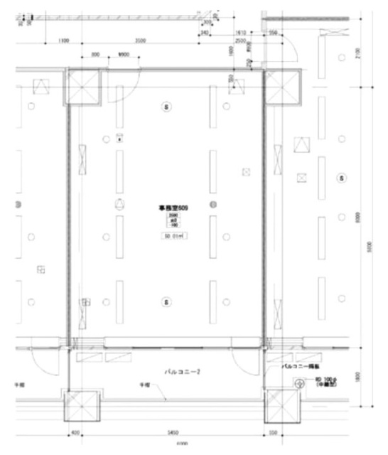 アウルタワー609 間取り図