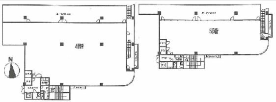 佐野ビル1F～5F 間取り図