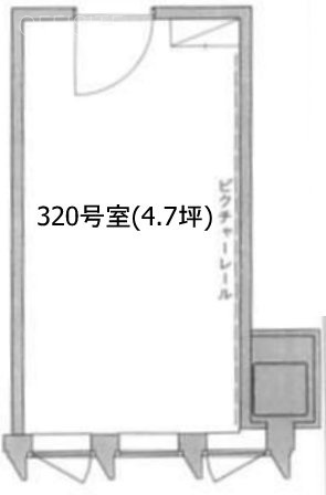 アイオス永田町(Aios永田町)320 間取り図