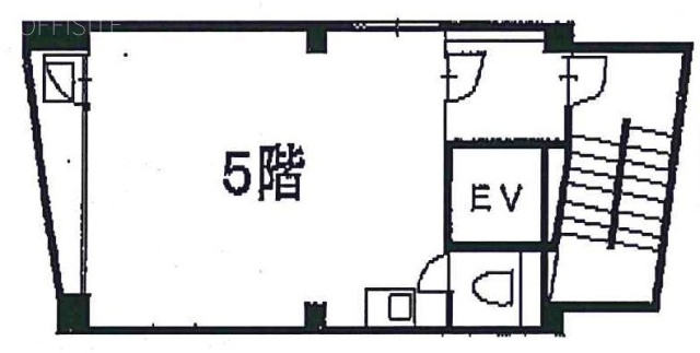 岩瀬ビル5F 間取り図
