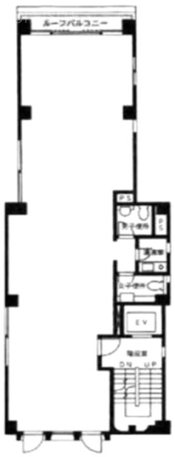 岩藤ビル4F 間取り図
