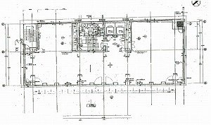 銀座七宝ビルB1F 間取り図