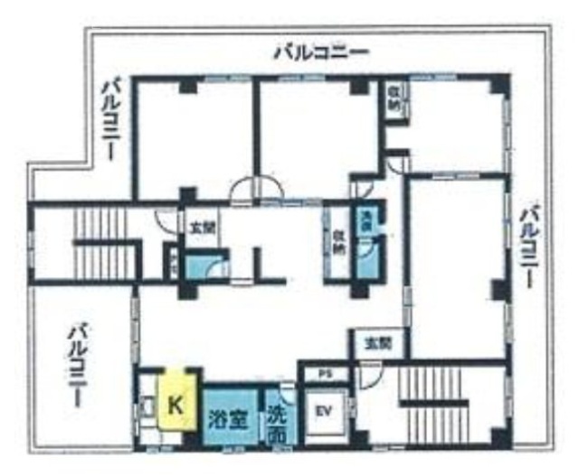 大倉ビル5F 間取り図