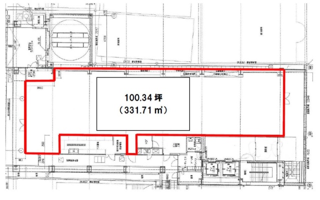 青山ダイヤモンドビル1F 間取り図