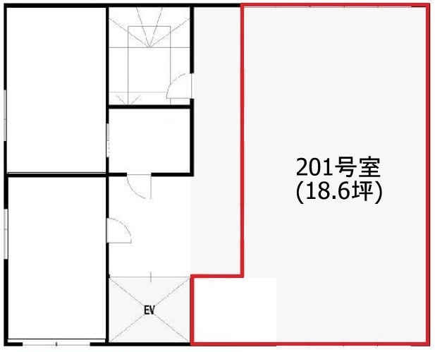 ガーデンフラット201 間取り図