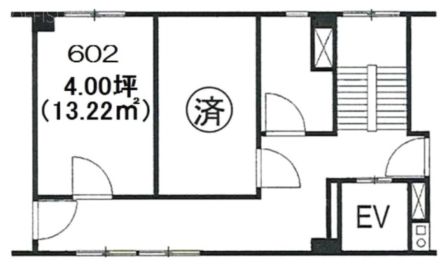 大洋ビル602 間取り図