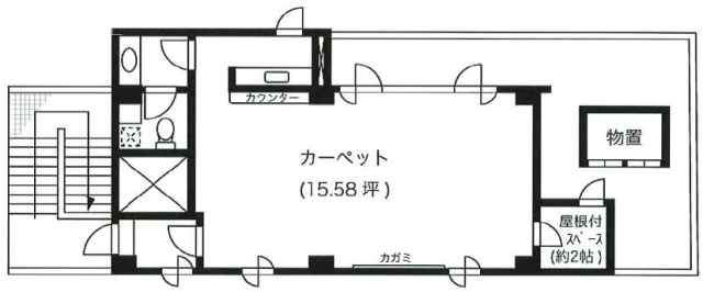 Step Inビル3F 間取り図