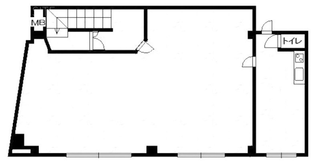 若林ビル2F 間取り図