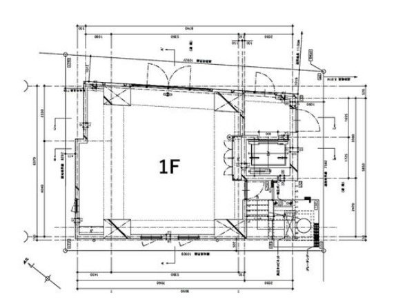 レイフォリア人形町ビル1F 間取り図