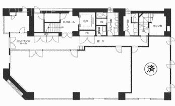 住長第二ビルA 間取り図