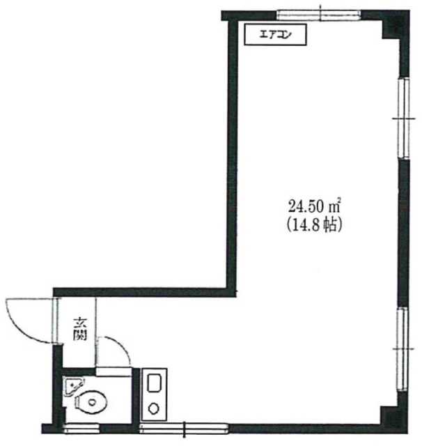 金子ビル303 間取り図