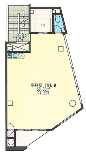 jevビル9F 間取り図