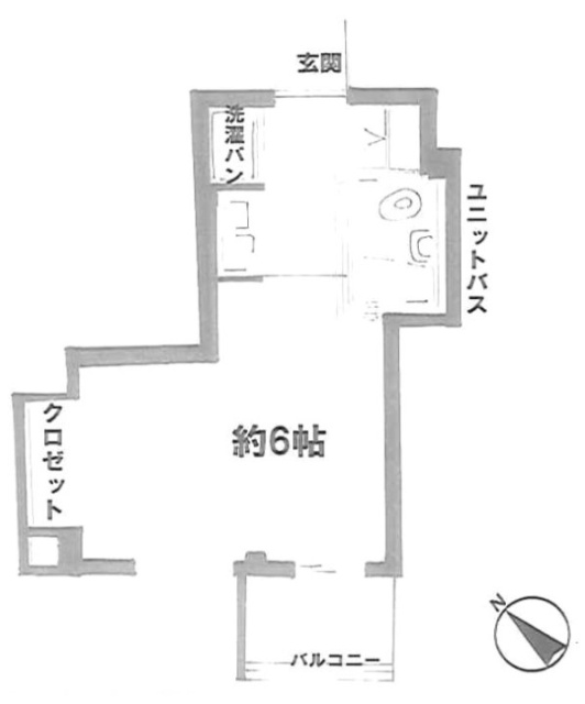 ライフロックスアイル306 間取り図