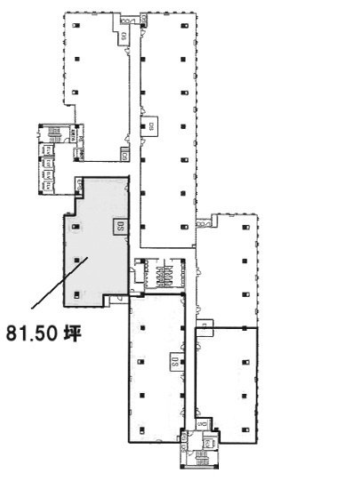 田町きよたビル8 間取り図