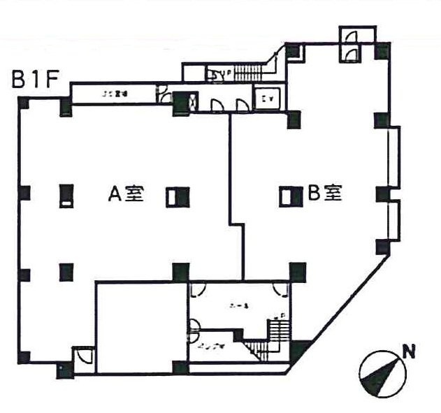 フェルテ中野B 間取り図