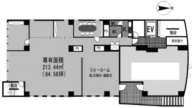 The Hillhouseビル202 間取り図