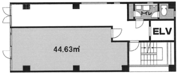 ニッセンビル1F 間取り図