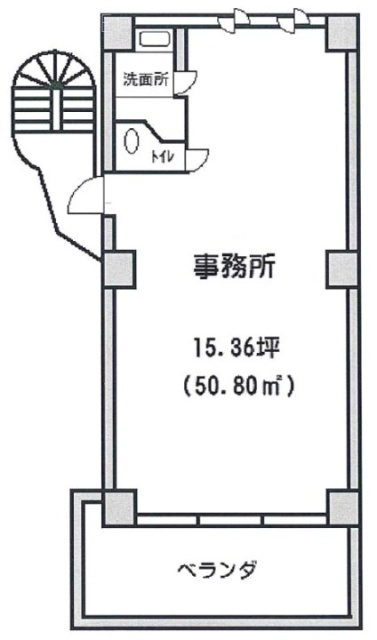 さすがやビル3F 間取り図