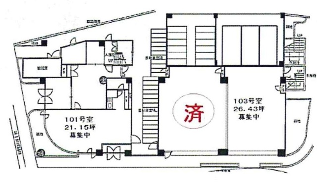 グレイス大森ビル103 間取り図