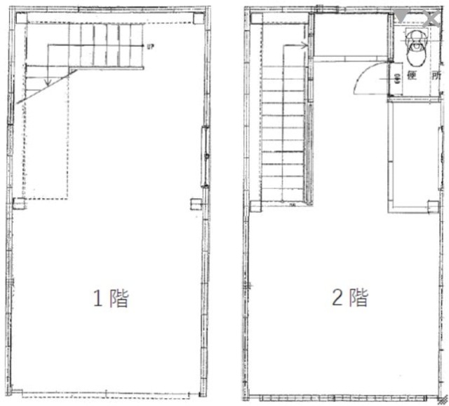 第28SYビル1F～2F 間取り図