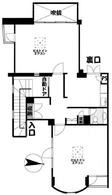 74コクブビルA 間取り図