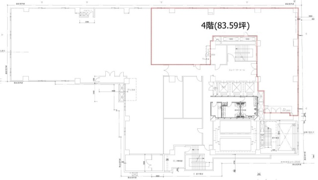 銀座三和ビル4F 間取り図