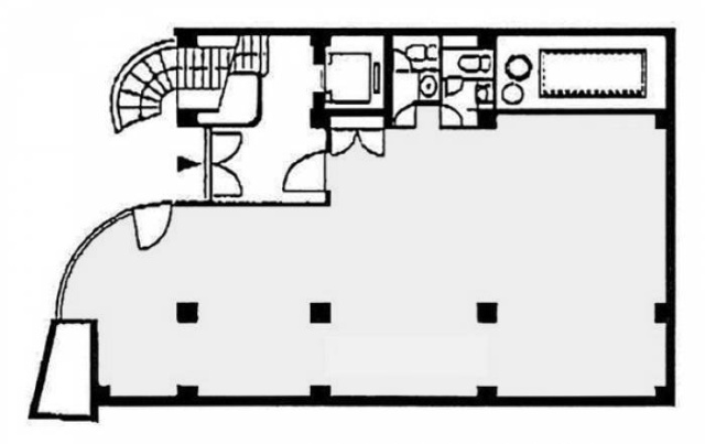 パシフィックスクエア代々木(平安第42)ビル1F 間取り図