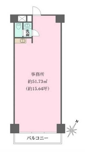 NICハイム北品川103 間取り図